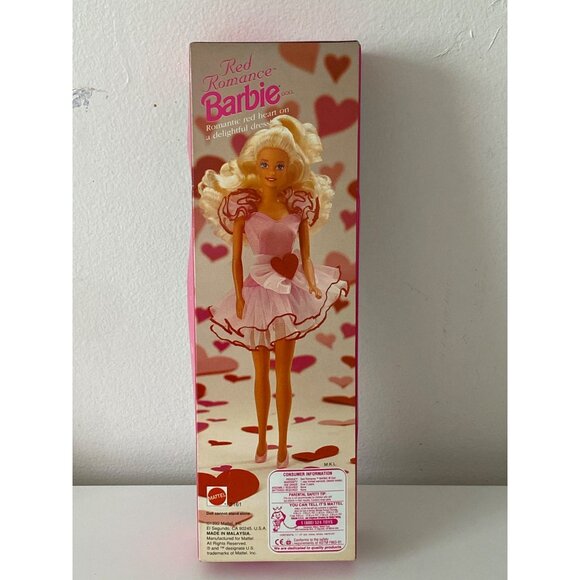 Barbie Red Romance Special Edition 1992 Mattel 3161 NRFB Holiday Doll - Picture 5 of 10